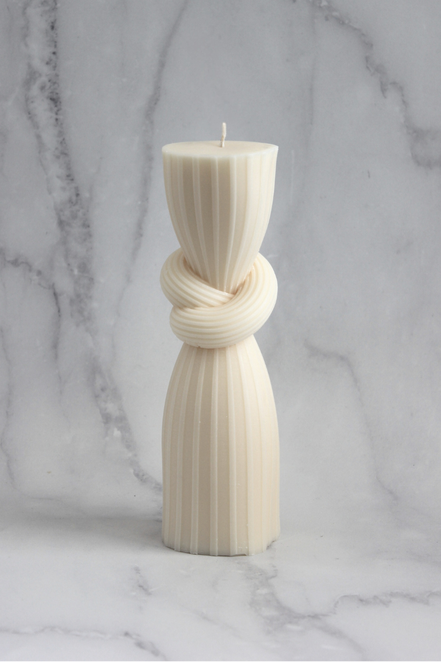 Haven Knot Candle made with natural soy wax and cotton wick, handmade in New Zealand by Sweet Dew